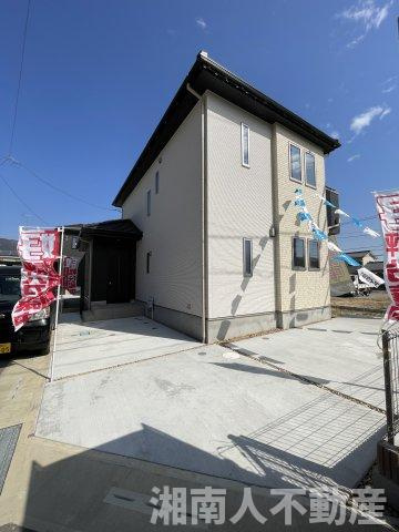 開成町吉田島新築戸建の外観|落ち着いた雰囲気の外観です