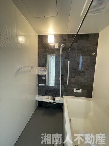 開成町吉田島新築戸建の浴室|ゆったり過ごせるお風呂です