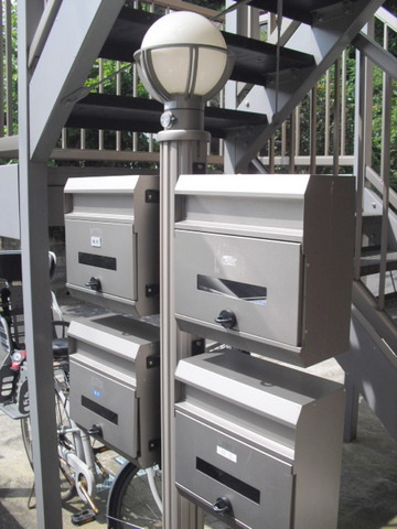 大池公園のその他共用部分|ダイヤル式メールボックス