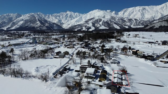 3 houses for sale with alps view 展望良好土地古屋付き（3棟）のその他
