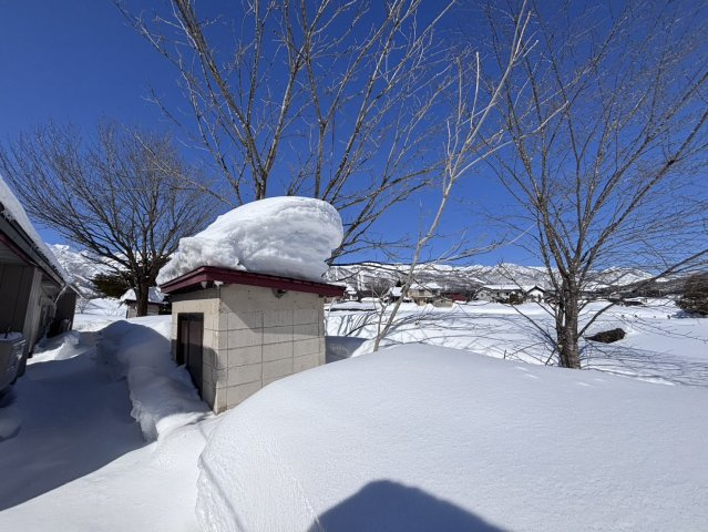 3 houses for sale with alps view 展望良好土地古屋付き（3棟）の外観