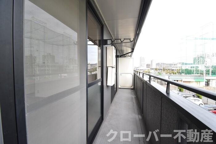 シャトレー西本Ⅱのバルコニー|バルコニー