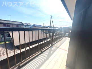 【バルコニー】 | 大垣市菅野！リフォーム済み中古住宅！お車縦列2台！東赤坂駅徒歩4分！赤坂小学校まで13分！ | 大垣市菅野！リフォーム済み中古住宅！お車縦列2台！東赤坂駅徒歩4分！赤坂小学校まで13分！