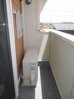 ダイヤモンド　リリナＢのバルコニー