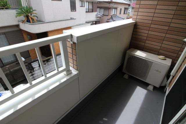 ガーデンヒルズ神戸西のバルコニー