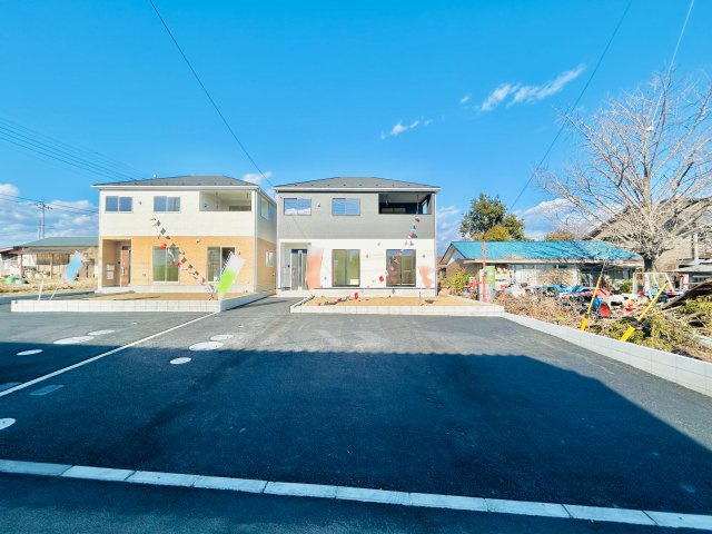前橋市粕川町上東田面の外観|全棟駐車スペース3台確保！