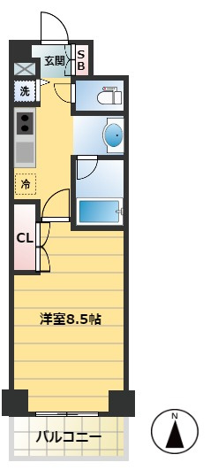 【間取り】 | フローラル中葛西Ⅴ