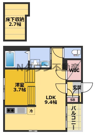 【間取り】 | フォーラムエス | 間取りです。
