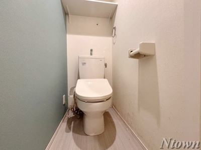 【トイレ】 | フォーラムエス | 落ち着いた色調のトイレです