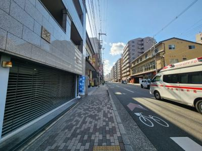 グラシオン西陣の周辺|前面道路