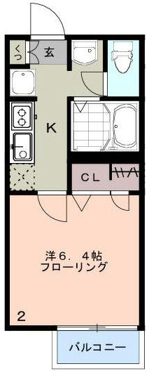 メイ・ヒルズ西中延の間取り