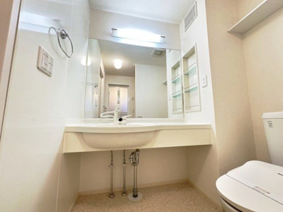 【洗面所】 | プレーヌ陽東　Ｃ