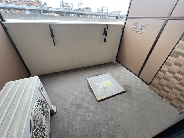 Luxe姫路のバルコニー