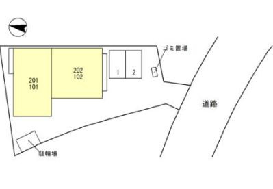 【区画図】 | D-room K・M（ディールームケイエム）金剛