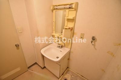 友田コーポラスの独立洗面台