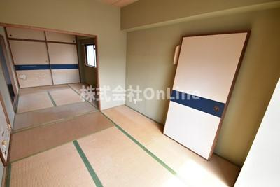友田コーポラスの和室