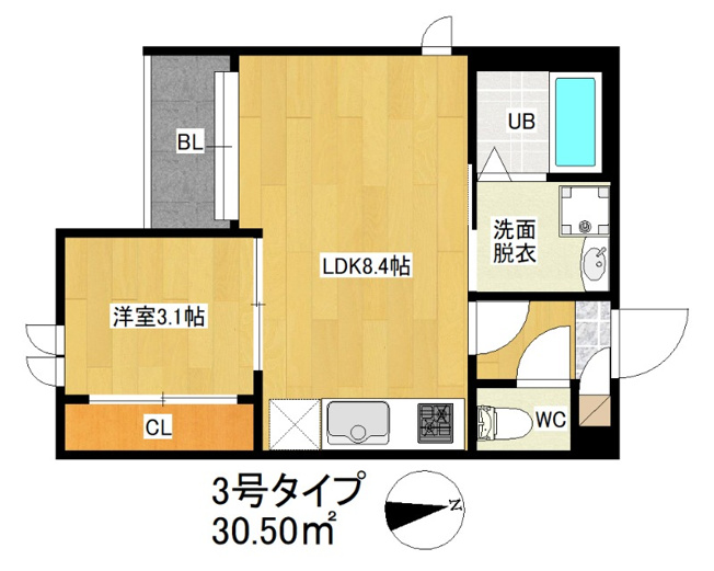 【間取り】 | REGALEST大橋東　★プライスホームなら仲介手数料半額です★