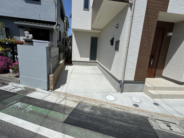 葛飾区西水元３丁目新築戸建【幸田小学校：5分】の駐車場|S号棟駐車スペース