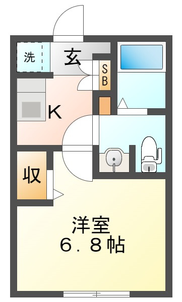 ルシャンデパンの間取り