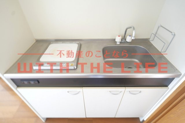 サンロードスI【キャッシュバック対象物件】のキッチン|コンパクトなキッチンで掃除もラクラク