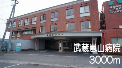 【周辺】 | ベルベデュエル | 武蔵嵐山病院まで3000m
