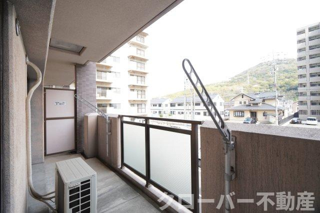 第3五福マンションのバルコニー
