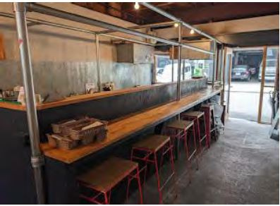 博労町1丁目店舗の内装