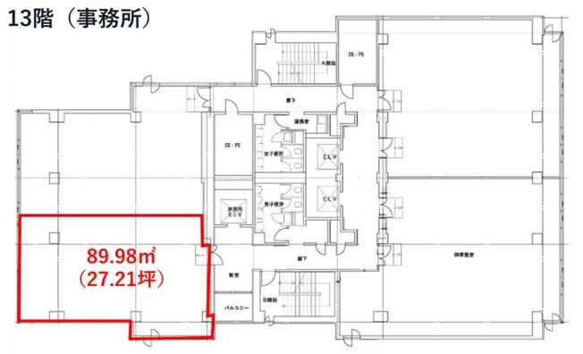 【間取り】 | JPR千葉ビル