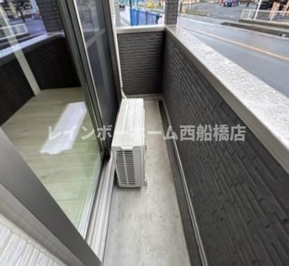 メゾンヤナギカゲのバルコニー