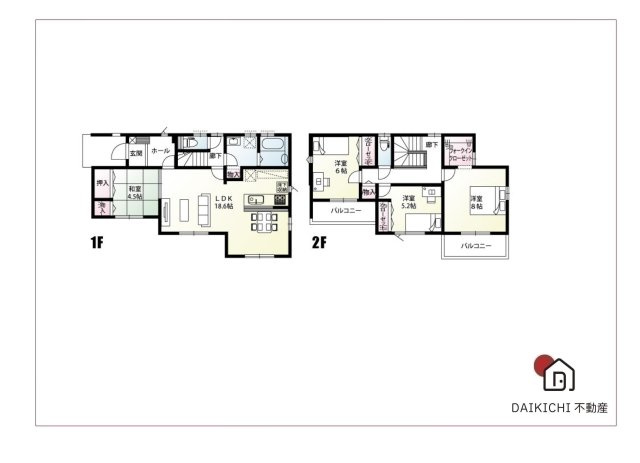 【間取り】 | 羽生市加羽ケ崎　新築戸建　全11区画　10号棟