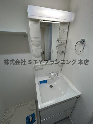 仲介手数料０円！Loft9金山の独立洗面台