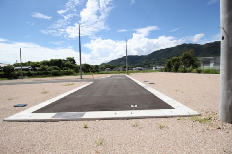 ライフタウン天神　８号地の前面道路含む現地写真|8号地