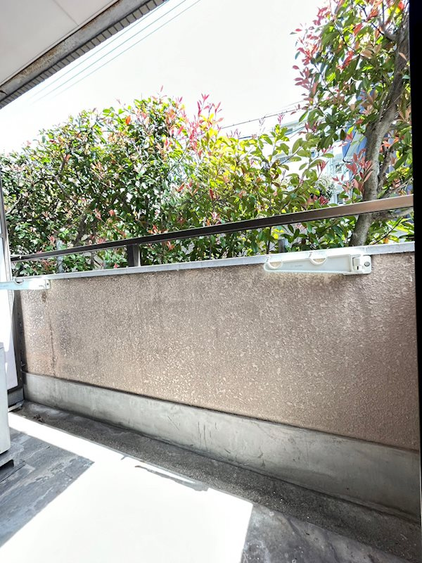 ロイヤルコート山本通のバルコニー