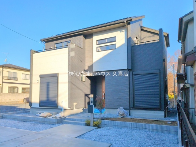 白岡市小久喜　３期　新築戸建　　ブルーミングガーデン01の外観