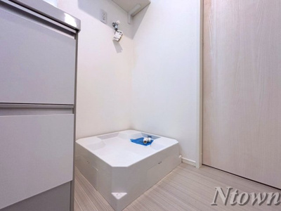 【設備】 | ハーモニーテラス鈍池町 | 洗濯機置き場です