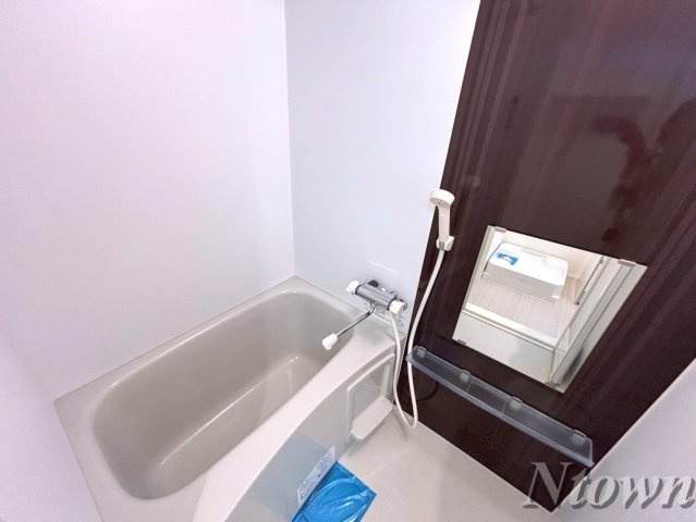 【浴室】 | ハーモニーテラス鈍池町 | 落ち着いた空間のお風呂です