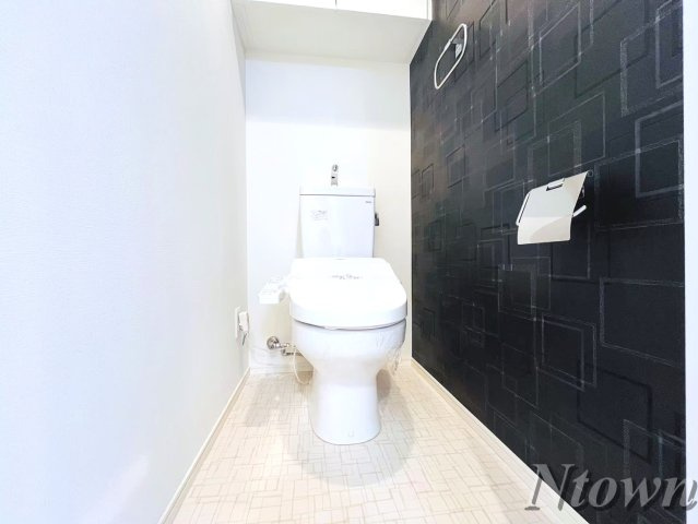 【トイレ】 | ハーモニーレジデンス名古屋イースト | 落ち着いた色調のトイレです