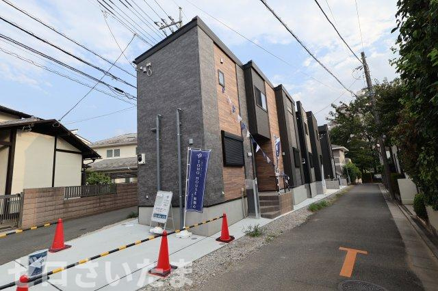 《仲介手数料無料》浦和区大東１丁目39-5新築一戸建てジオヴィスタの外観|撮影日 2025年9月8日 16:00 晴れ