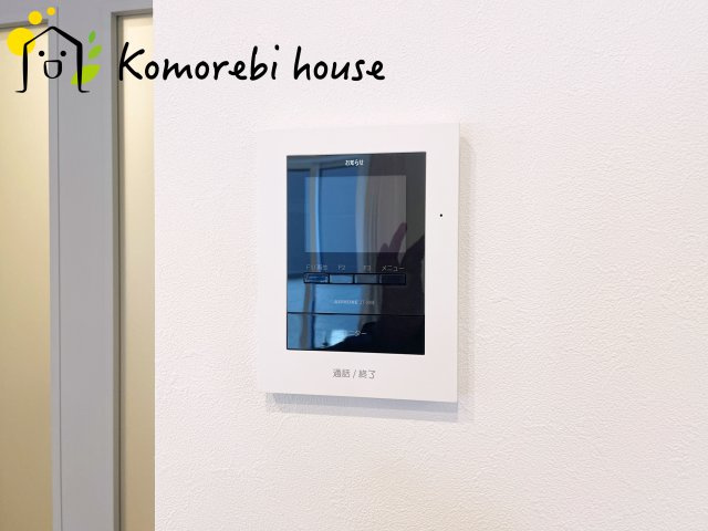 さいたま市見沼区東大宮1丁目　中古一戸建て 02の防犯設備|モニター付インターホンです