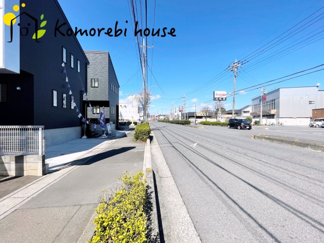 さいたま市見沼区東大宮1丁目　中古一戸建て 02の前面道路含む現地写真|前面道路含む現地写真です