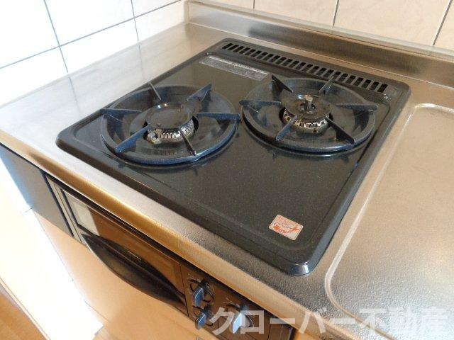 パルのキッチン|２口ガスコンロ