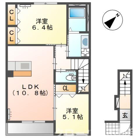 シエロモンターニュの間取り