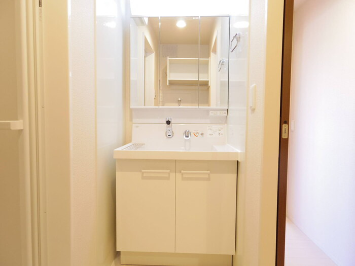 フィオーレ 壱番館の独立洗面台|洗面所
