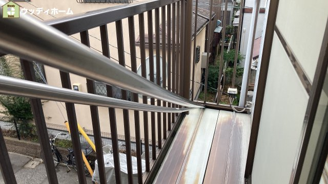 春日部市備後東7丁目　中古一戸建てのバルコニー