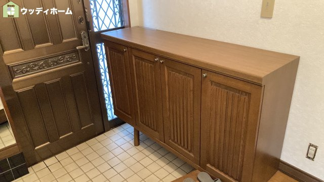 春日部市備後東7丁目　中古一戸建ての玄関