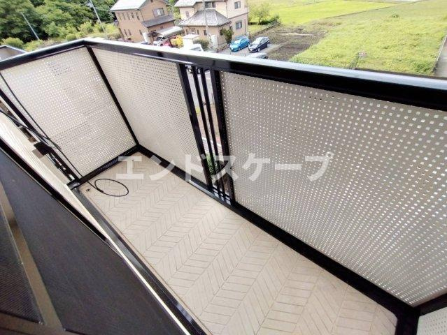 ビュークレスト　Ｄのバルコニー|高崎、前橋のお部屋探しはエンドスケープまで！お客様の理想お聞かせ下さい♪