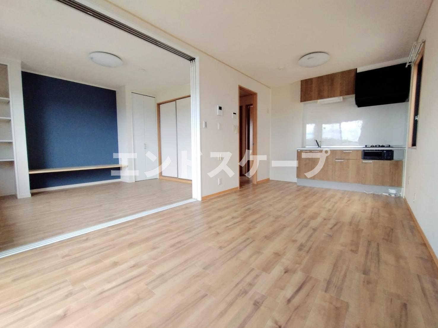 ビュークレスト　Ｄの居間・リビング|高崎、前橋のお部屋探しはエンドスケープまで！お客様の理想お聞かせ下さい♪