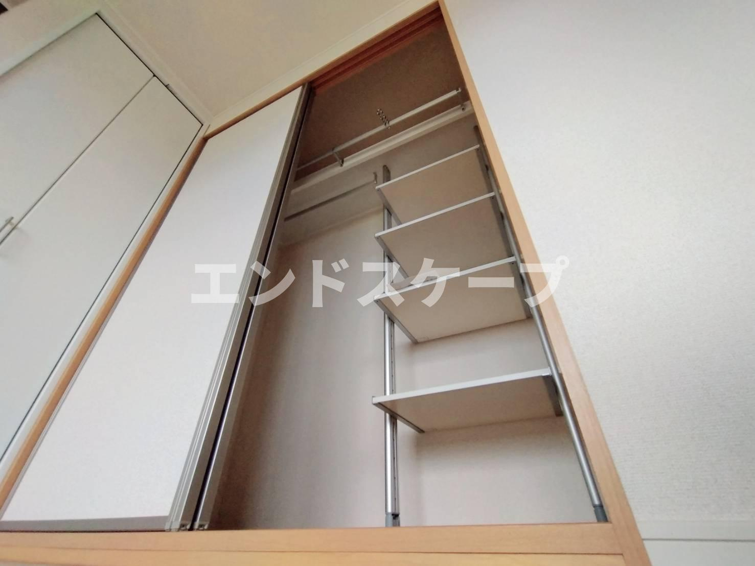 ビュークレスト　Ｄの収納|高崎、前橋のお部屋探しはエンドスケープまで！お客様の理想お聞かせ下さい♪