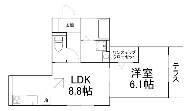 【間取り】 | ソルプレーザ玉造