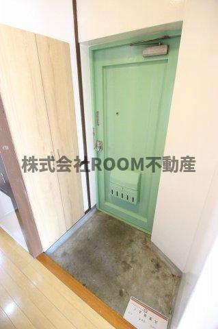 サンコーポラス都城Ⅱの玄関|シンプルで使いやすい玄関です